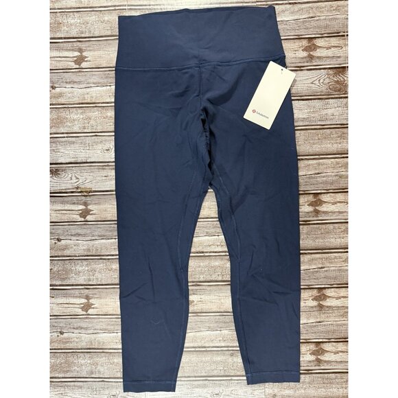 lululemon Align HR Pant 25" Size 10 Color true navy NWT $98 - Picture 1 of 2